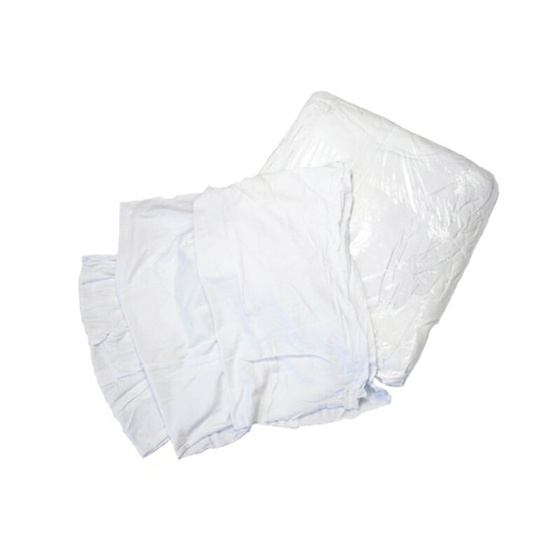 ネットペイント 白メリヤスウェス(中古生地）2kg×5束 即日発送