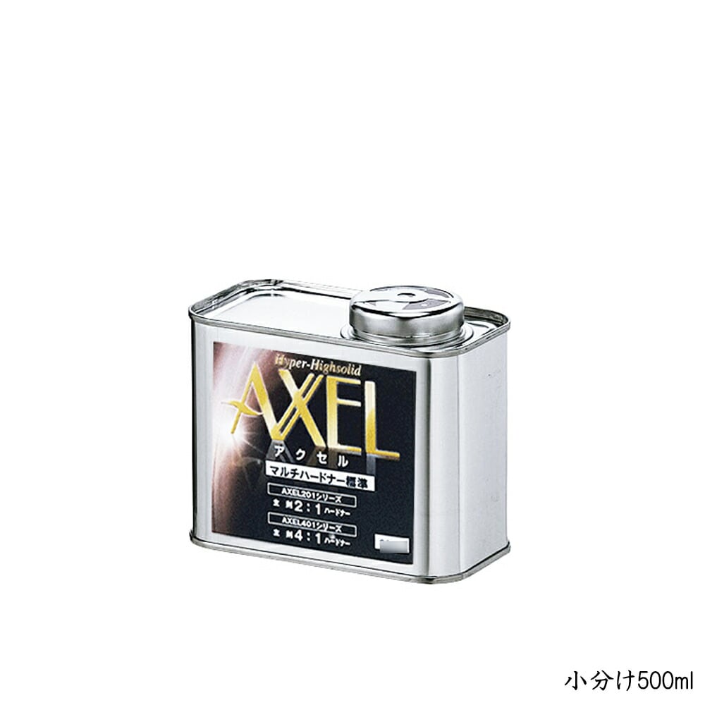 イサム塗料 小容量サイズ アクセルマルチハードナー 速乾 0.5kg (小分け販売) 取寄