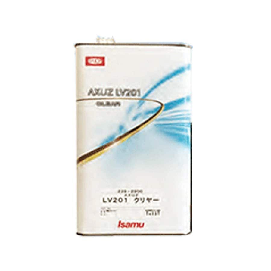 イサム塗料 239-2900-2AXUZ DRY専用クリヤー AXUZ LV201 クリヤー 4L 取寄