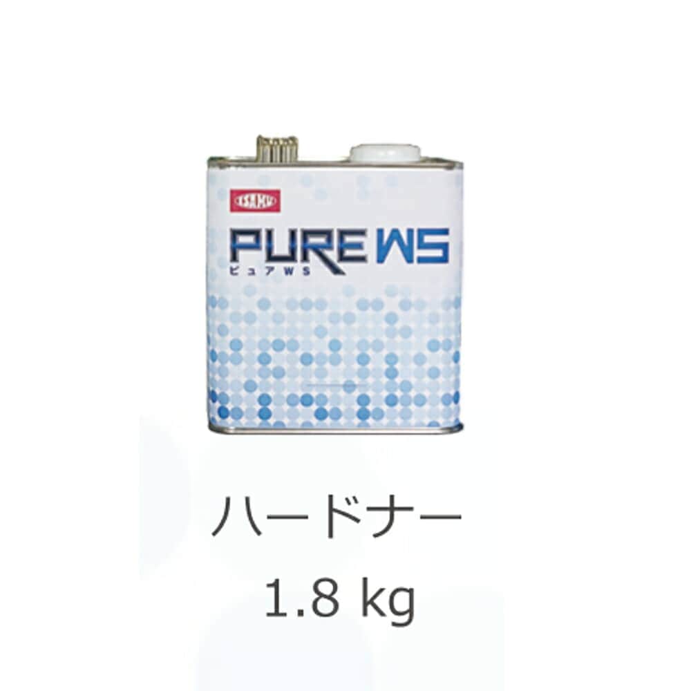 イサム塗料 ピュアWSクリヤー ハードナー 1.8kg 26439012 取寄
