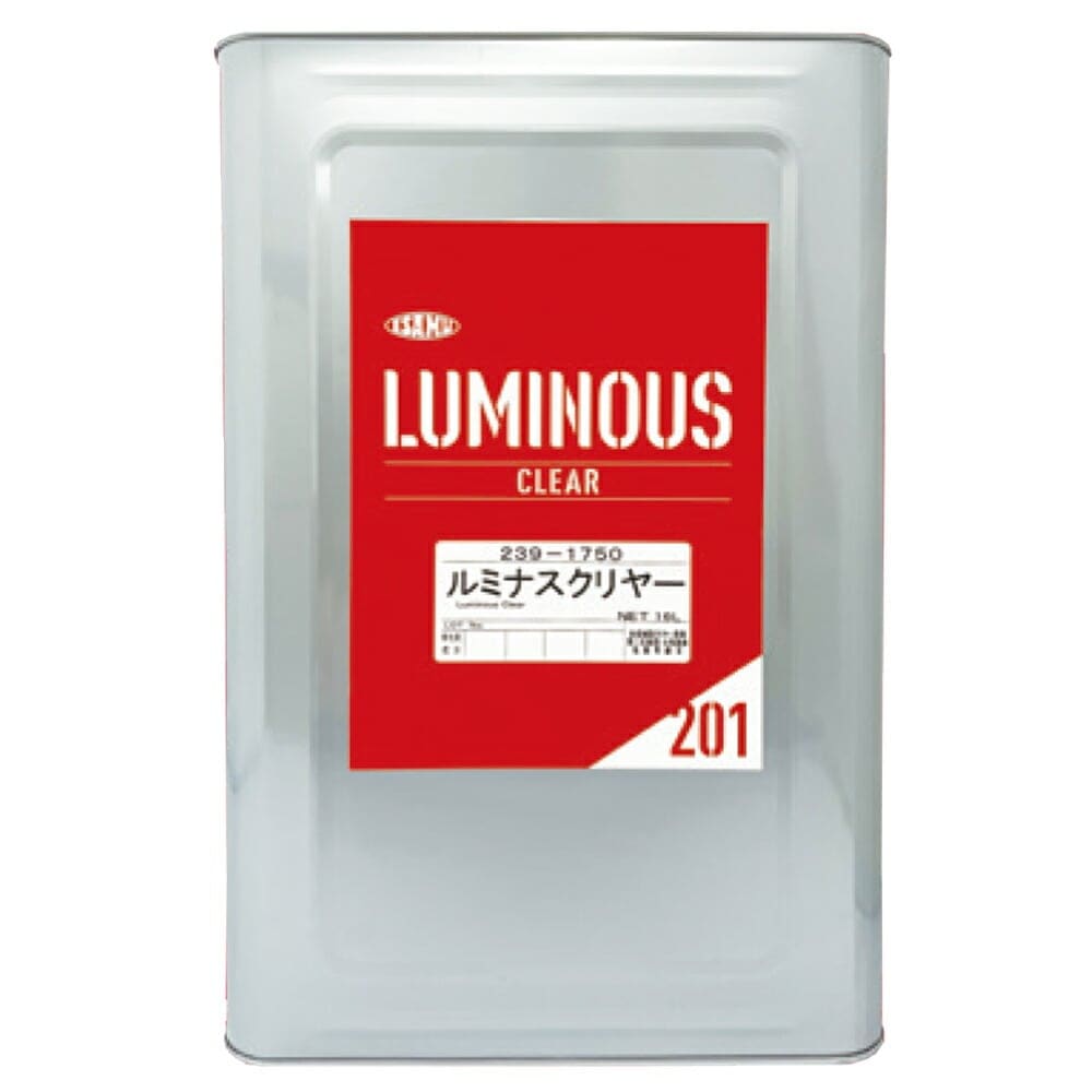 イサム塗料 239-1750-1 環境対応型 ハイソリッド ルミナスクリヤー16L 取寄