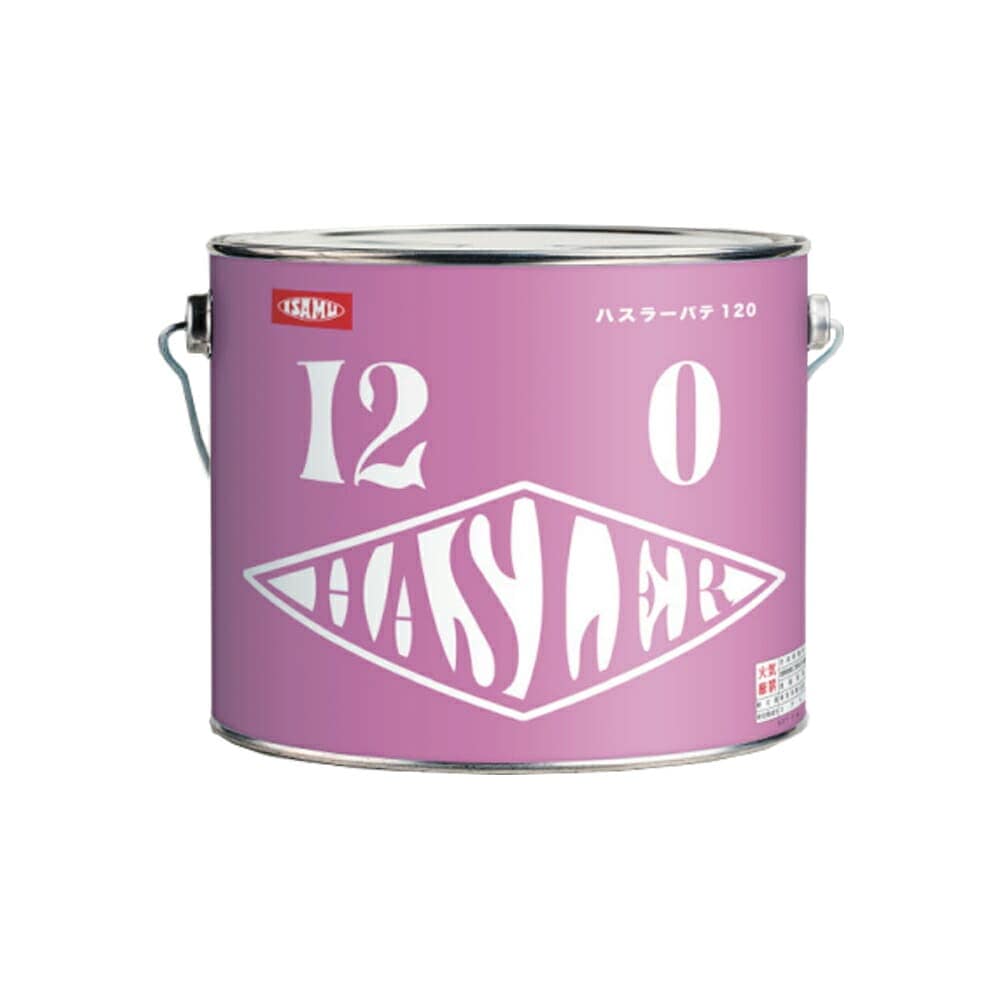 パテ主剤のみ 33518302イサム塗料 ハスラーパテ120標準 3kg 取寄
