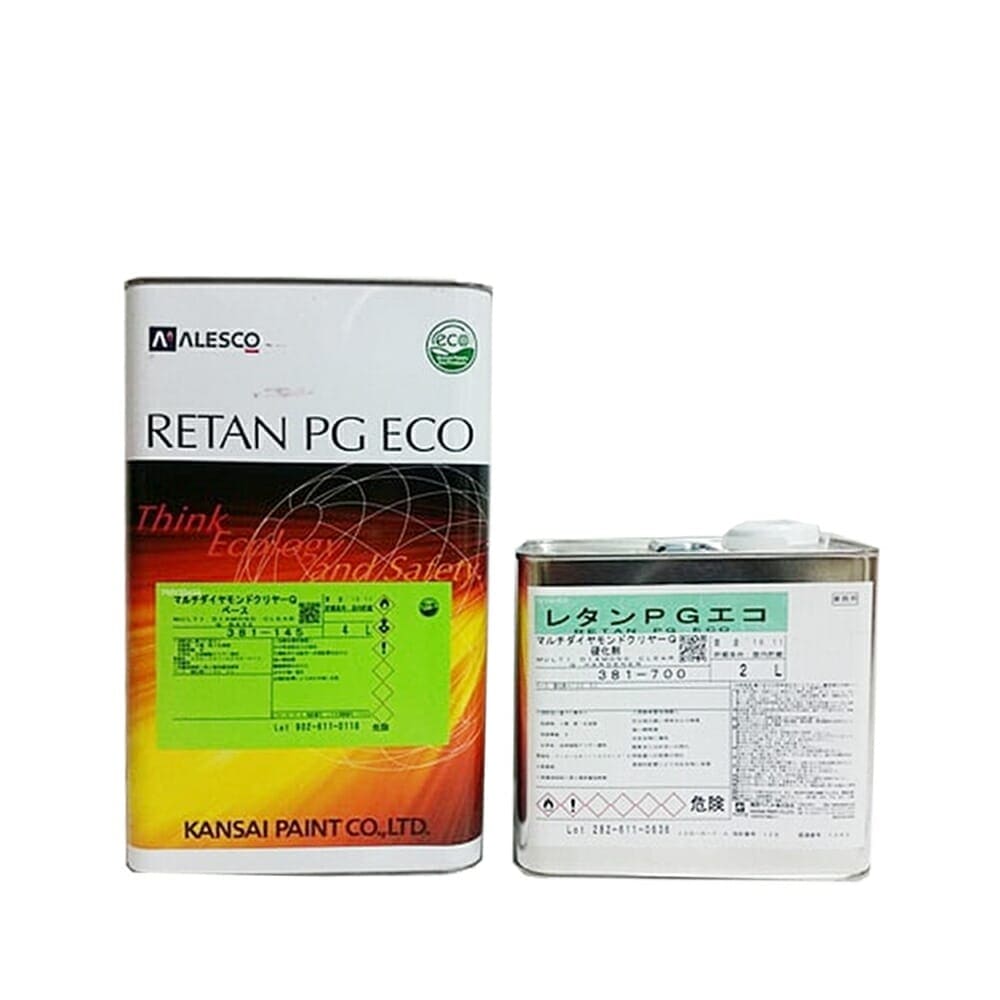 関西ペイント レタンPG エコマルチダイヤモンドクリヤー Q3ベース4L＋Q3硬化剤 2L (クリヤーセット) 取寄