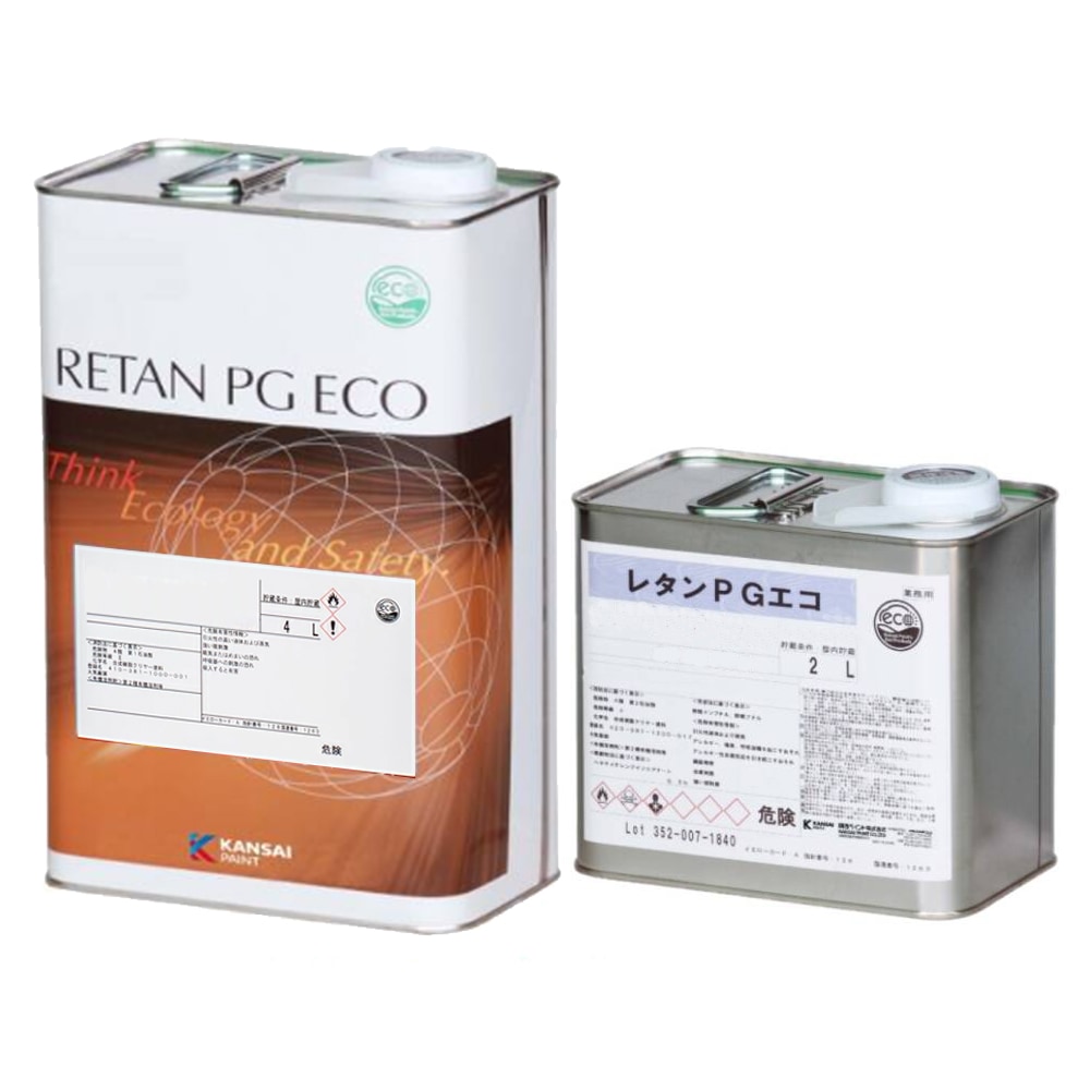 関西ペイント レタンPGエコ マルチダイヤモンドクリヤーHP Sベース4L＋ HP硬化剤 2L (各1本 セット) 取寄