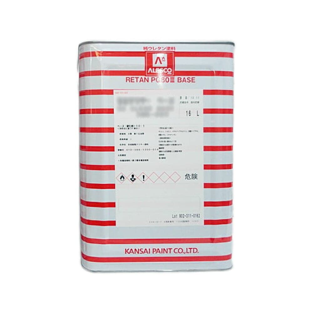 関西ペイント 388-582 レタンPG80 色塗料 582 チンチングブラック 16L 取寄