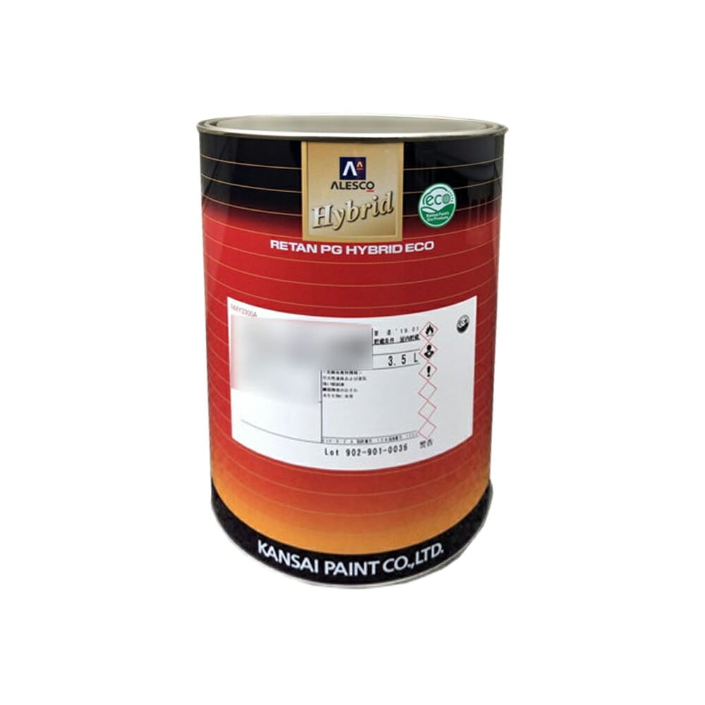 関西ペイント 94-384-582 レタンPGハイブリッドエコ 582 チンチングブラック 3.5L 取寄