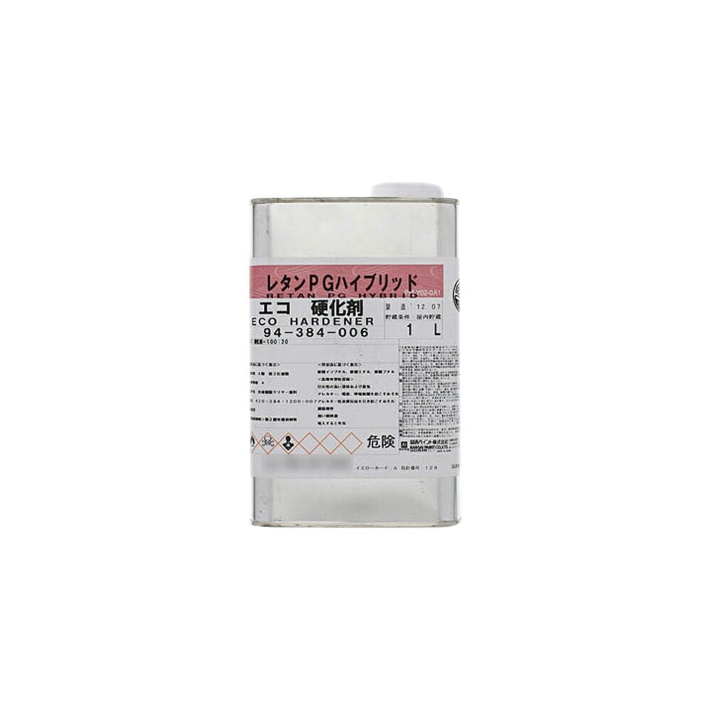 関西ペイント 94-384-006 レタンPGハイブリッドエコ 硬化剤 1L 取寄