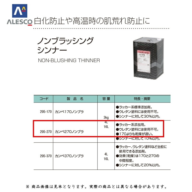 関西ペイント 295-270 カンペ270ノンブラ 3kg 取寄
