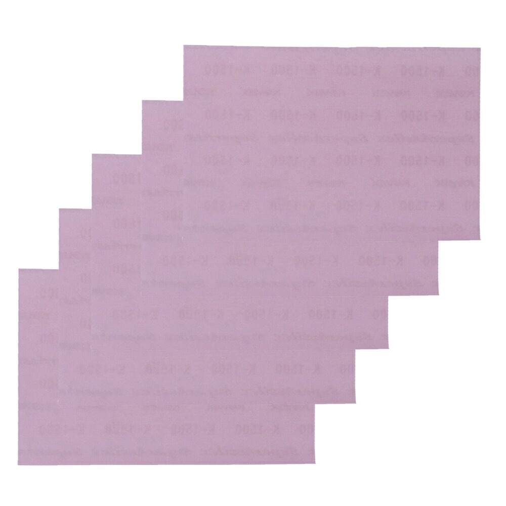 コバックス 空研ぎ マジックタイプ スーパーアシレックス ピーチ ミシン目シート 170×130mm K-1500 1500番相当 10枚入 メール便 即日発送