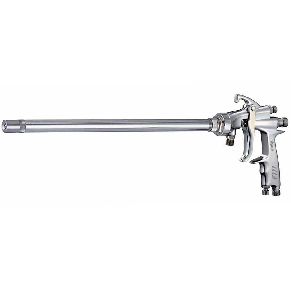 明治機械製作所 内面塗装用長柄ハンドスプレーガン F111-PX17L 圧送式 1.3口径 取寄