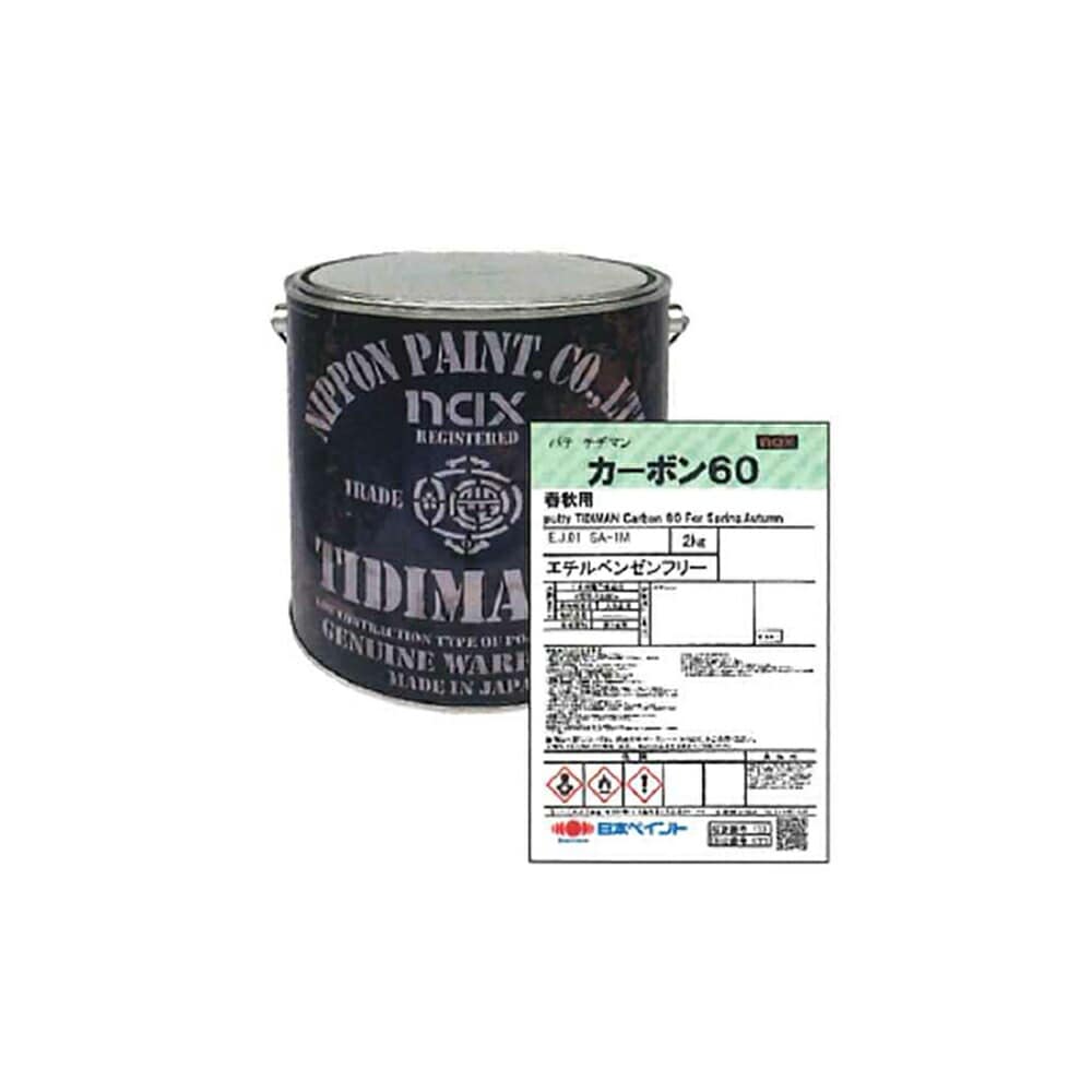 日本ペイント nax パテ チヂマン R 180 細地 春秋用 3kg (パテ主剤のみ) 即日発送