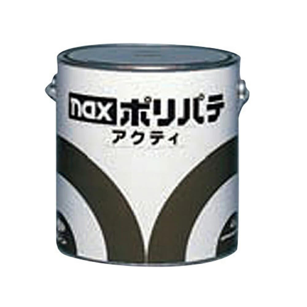日本ペイント 1006797 nax ポリパテ アクティ 耐熱型 速乾 4kg (パテ主剤のみ) 取寄