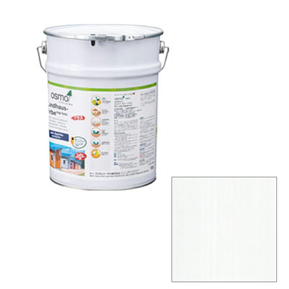 オスモカラー カントリーカラープラス 外装用 2101 ホワイト 10L メーカー直送品