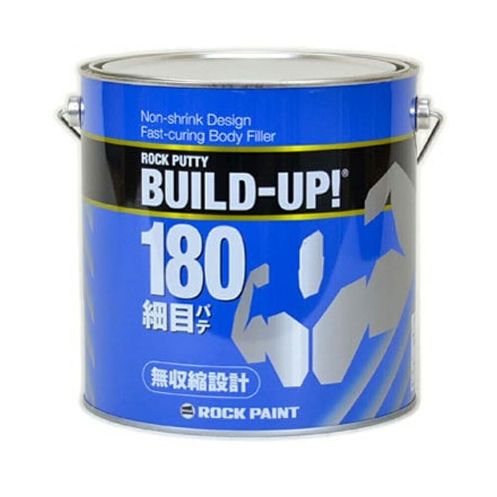 ロックペイント 057-0880-02 ロックパテ ビルドアップ180 細目パテ 標準型 3kg 取寄
