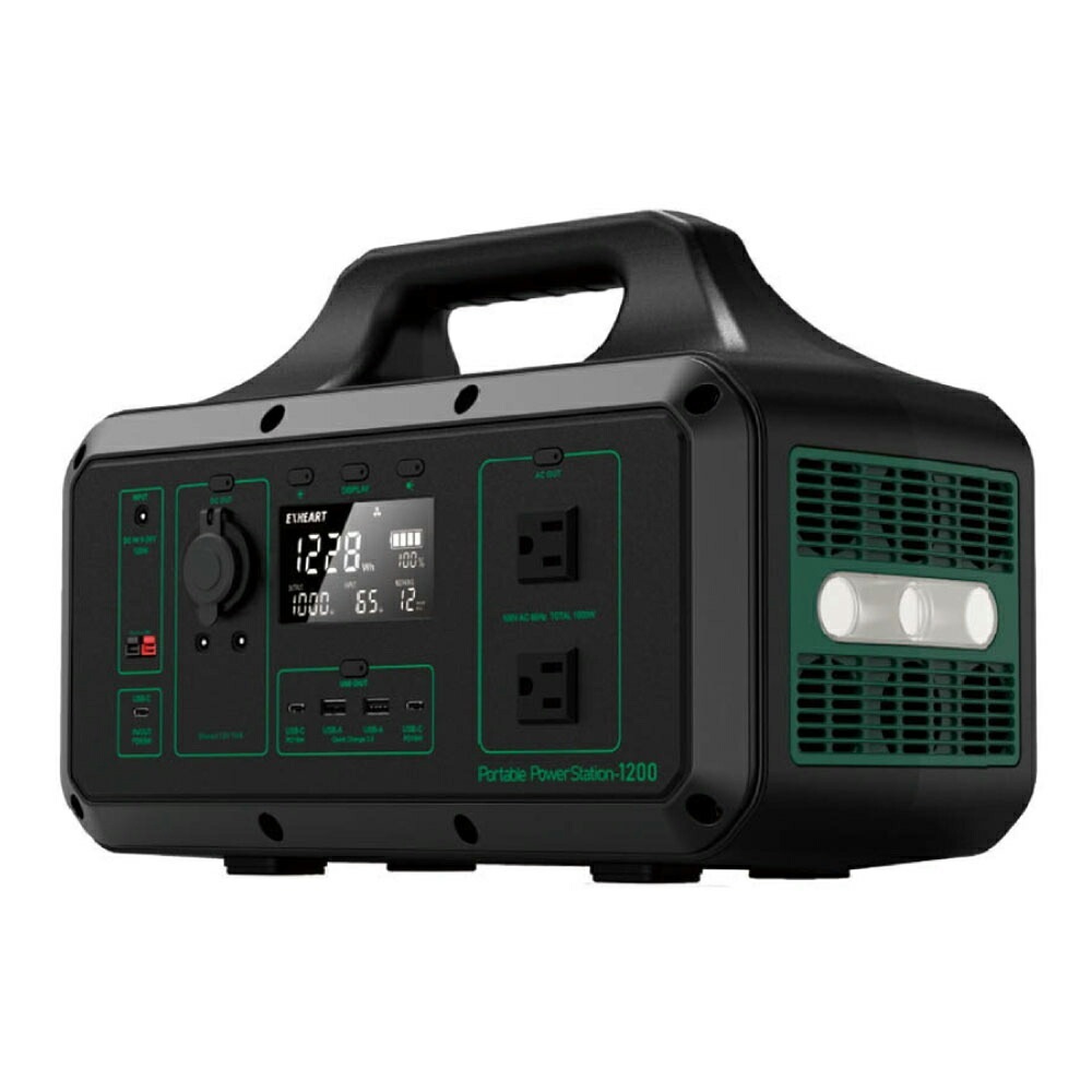 SIGNET 63192エコパワー ポータブルパワーステーション 1200Wh 取寄