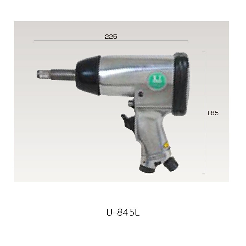 埼玉精機 12.7mmロングインパクトレンチ U-845L×1台 取寄