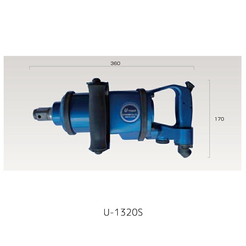 埼玉精機 25.4mmショートインパクトレンチ U-1320S×1台 取寄
