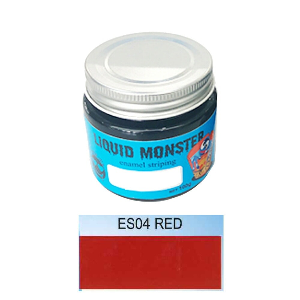 SHOWUP ピンストライプ用塗料 ES04 レッド100g×1個 取寄