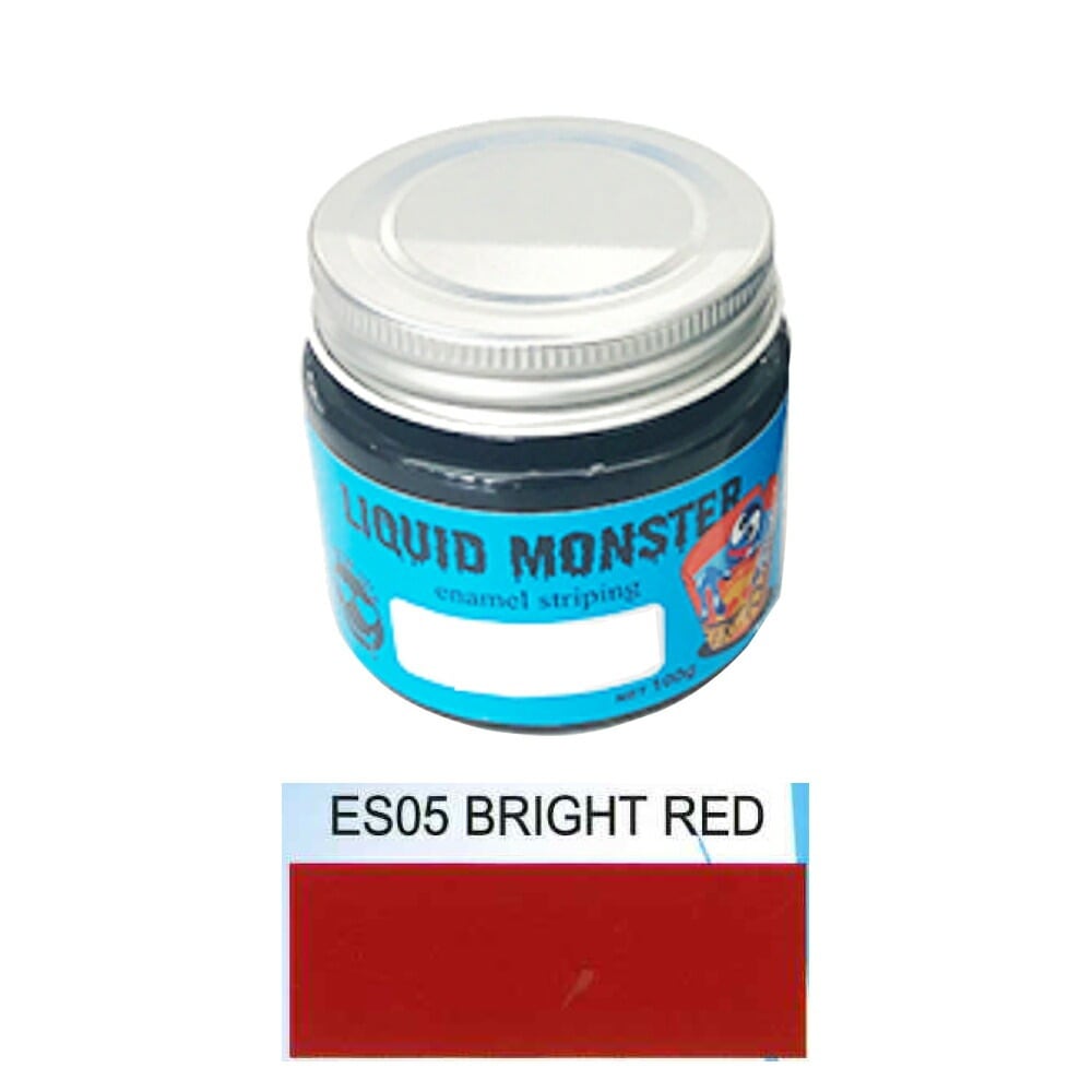 SHOWUP ピンストライプ用塗料 ES05 ブライトレッド100g×1個 取寄