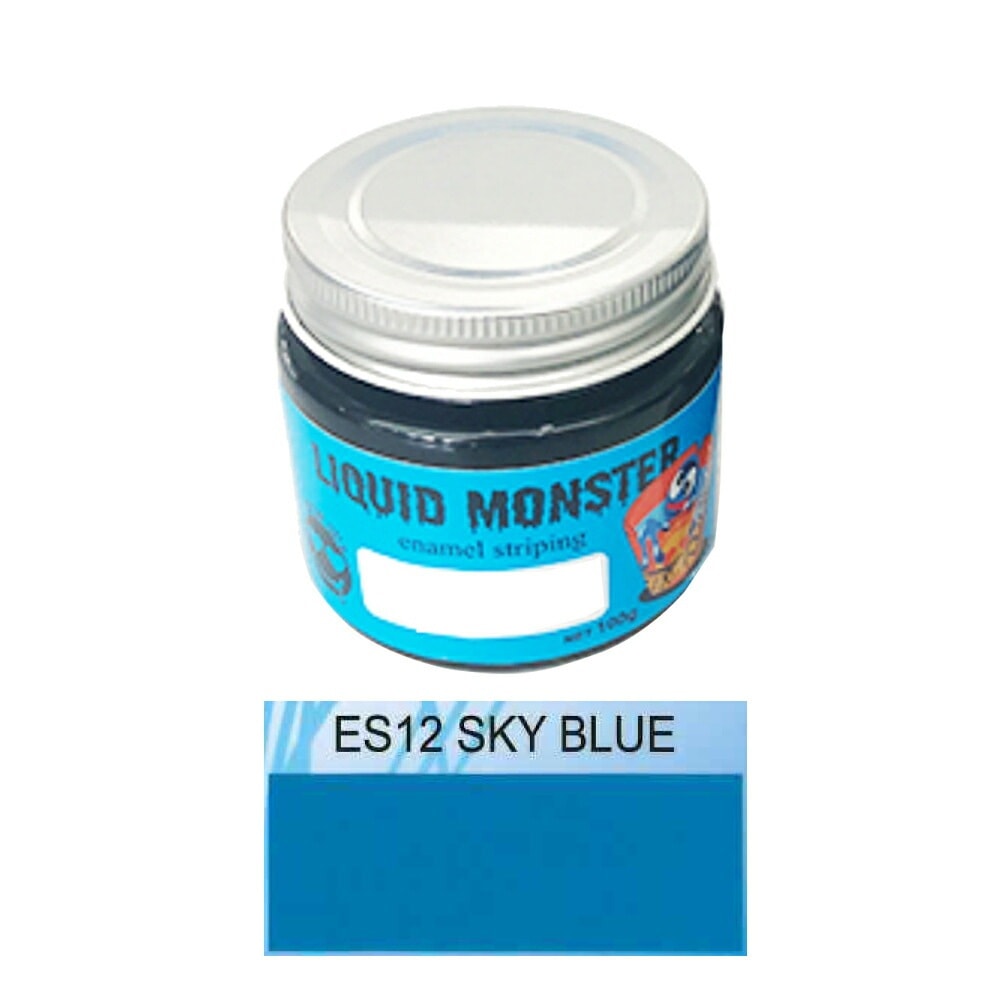 SHOWUP ピンストライプ用塗料 ES12 スカイブルー100g×1個 取寄