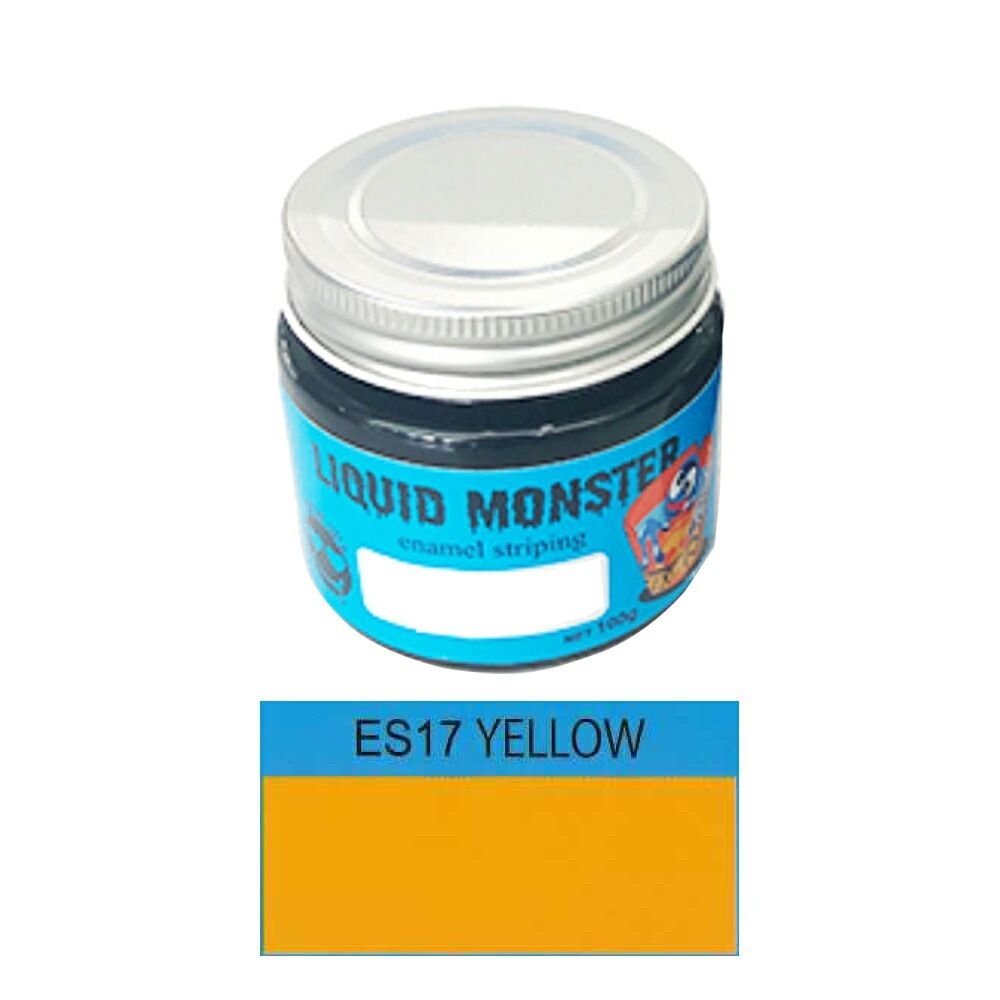 SHOWUP ピンストライプ用塗料 ES17 イエロー100g×1個 取寄