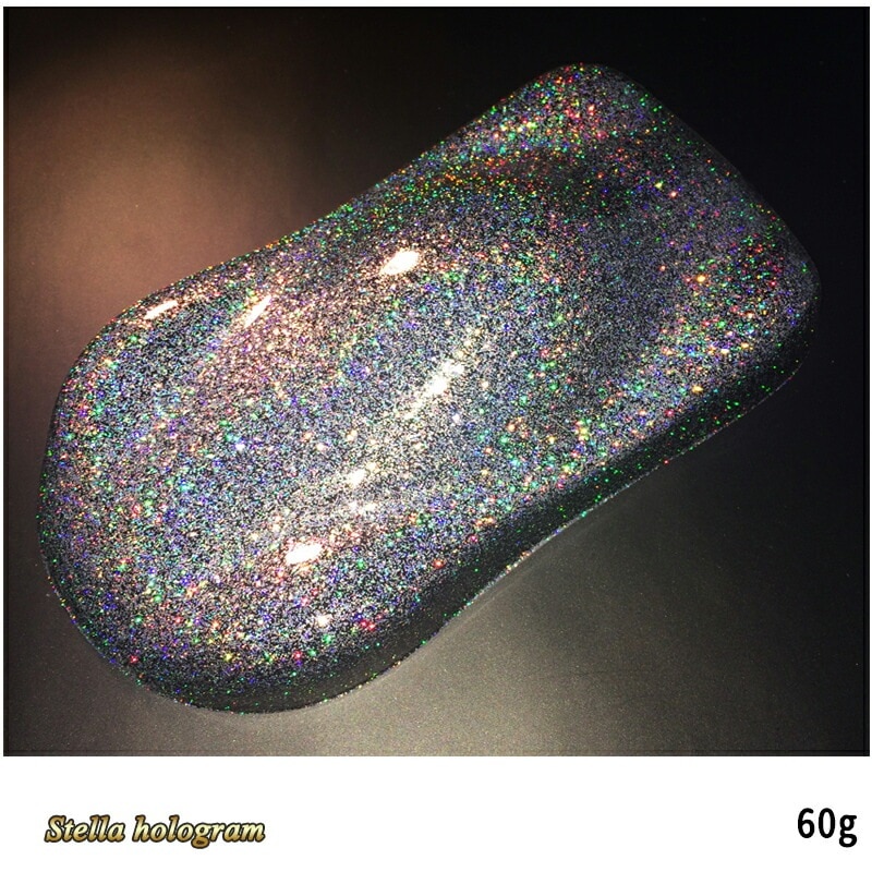 SHOWUP ステラホログラムフレーク SSH20 ステラシルバーレインボー 0.2mm 60g 取寄