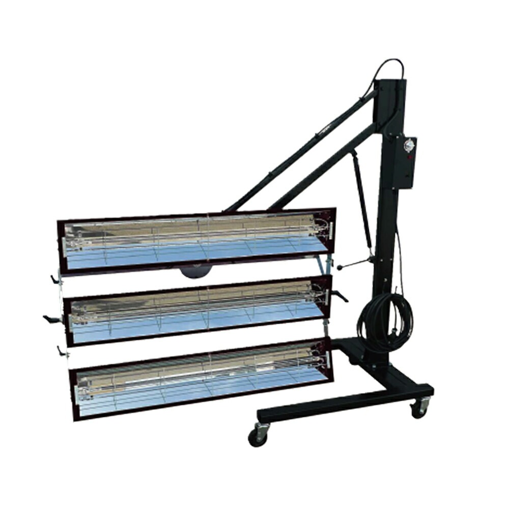 ゆたか磨材 マルワイカーボンヒーター YCQ1200BK-3B3H 1台 メーカー直送