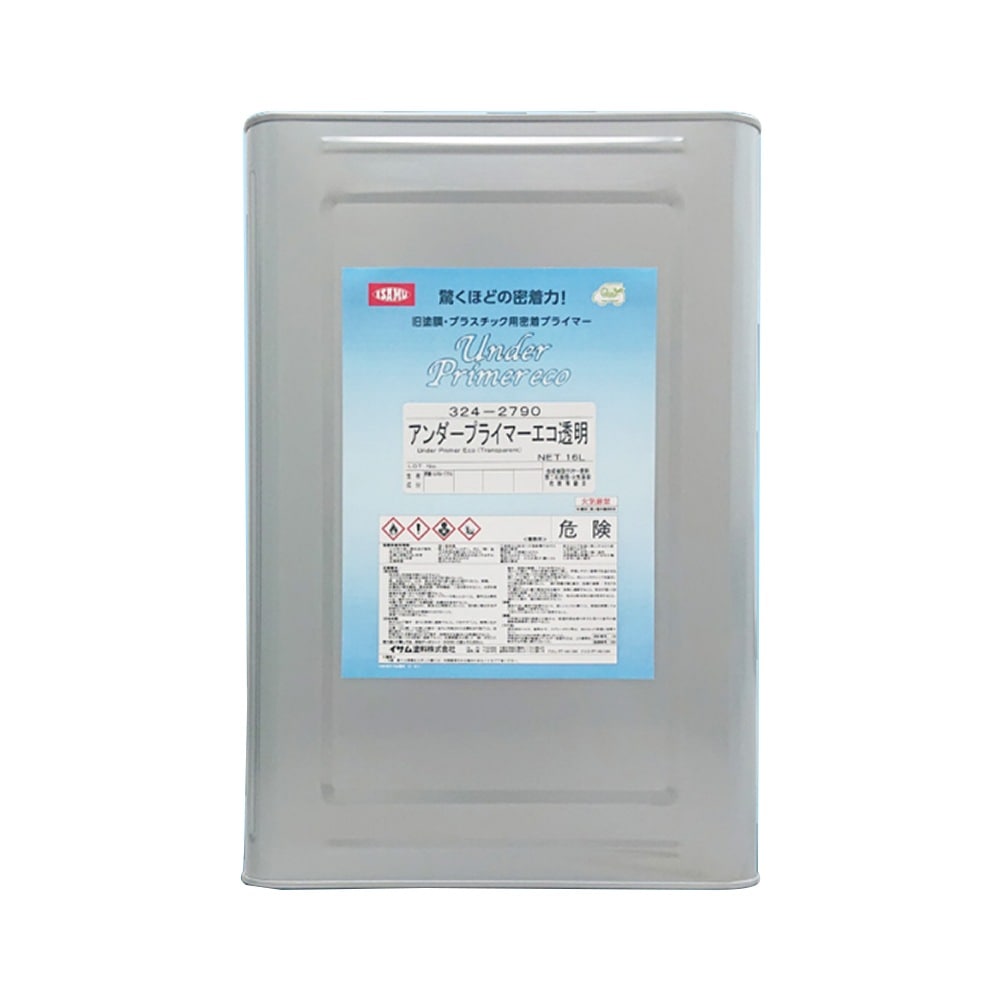 イサム塗料 アンダープライマーエコ透明 16L 32448901 取寄