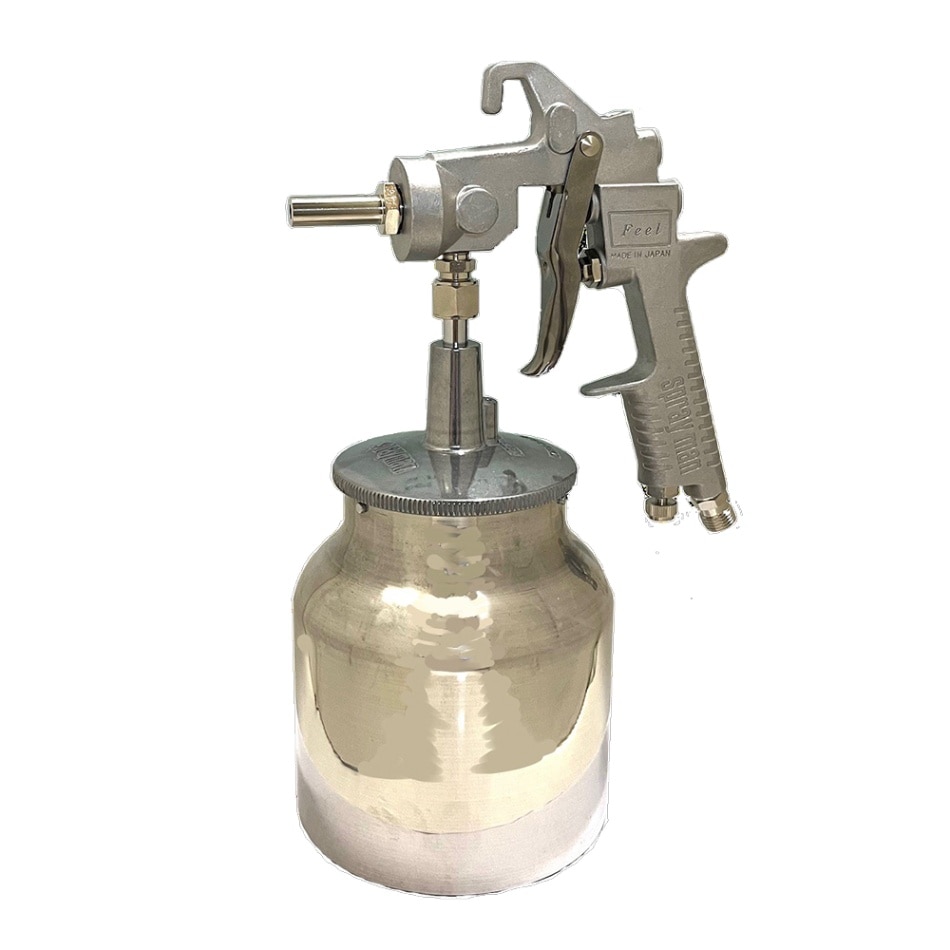 恵宏製作所 681-4369-1 高粘度塗料用 スプレーガン sprayman Ekoh Feel Shutz Gun カップセット 吸上式 5/6mm 取寄