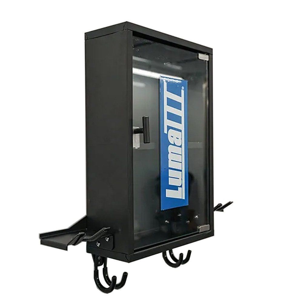 LumaⅢ SPCASE-22 オリジナル塗装用キャビネット スプレーアクセサリケース スプレーガン・ボトルハンガー 壁掛け　即日発送