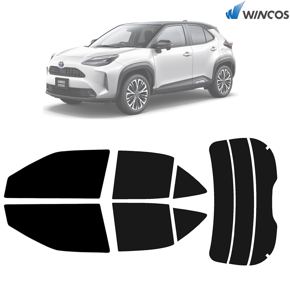 リンテック wincos スタンダードシリーズ  フルセット(リア全面+フロントドア) トヨタ ヤリスクロス R02.08- 車種別 カット済みカーフィルム 取寄