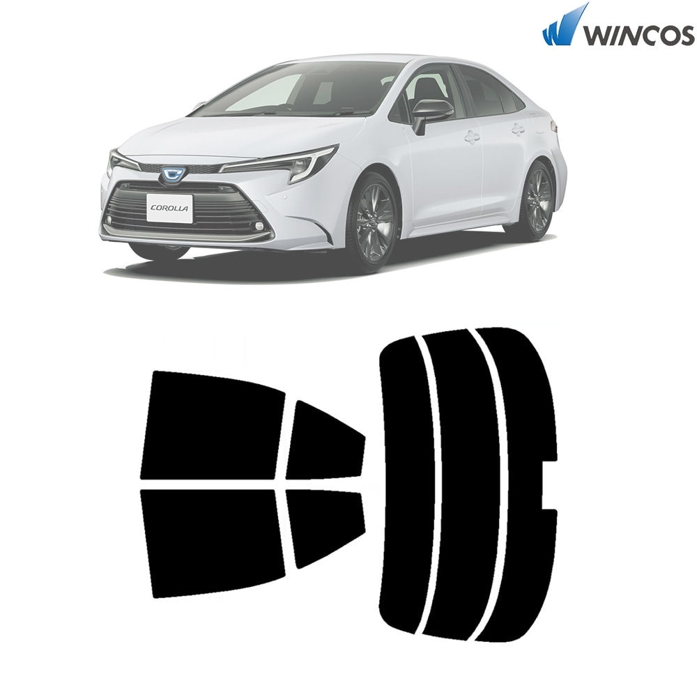 リンテック wincos スタンダードシリーズ  リア全面 トヨタ カローラ セダン R01.10- 車種別 カット済みカーフィルム 取寄