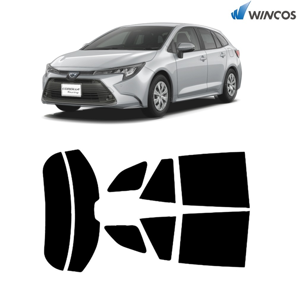リンテック wincos スタンダードシリーズ  リア全面 トヨタ カローラ ツーリング ワゴン R01.10- 車種別 カット済みカーフィルム 取寄