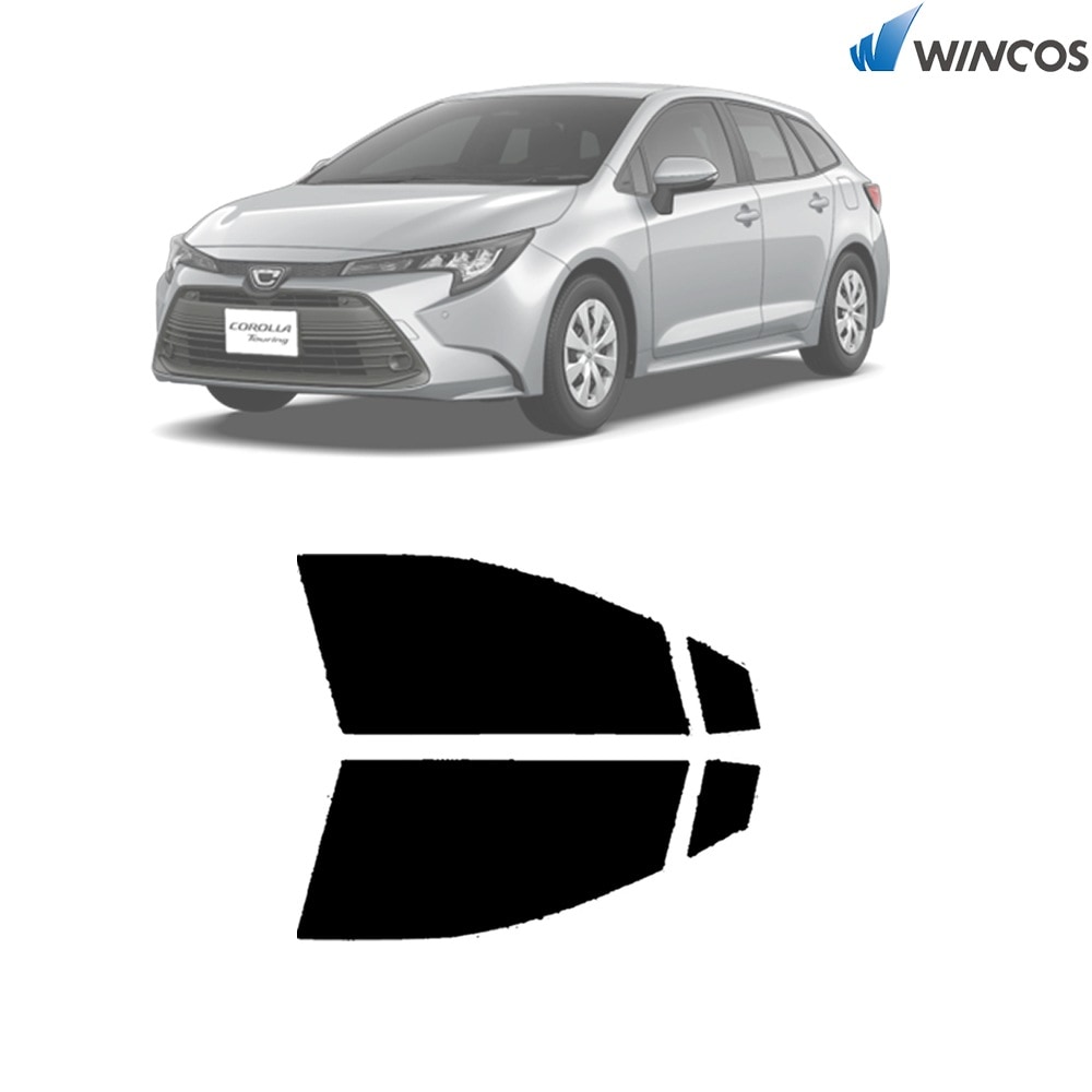 リンテック wincos スタンダードシリーズ  フロントドアガラスのみ トヨタ カローラ ツーリング ワゴン R01.10- 車種別 カット済みカーフィルム 取寄