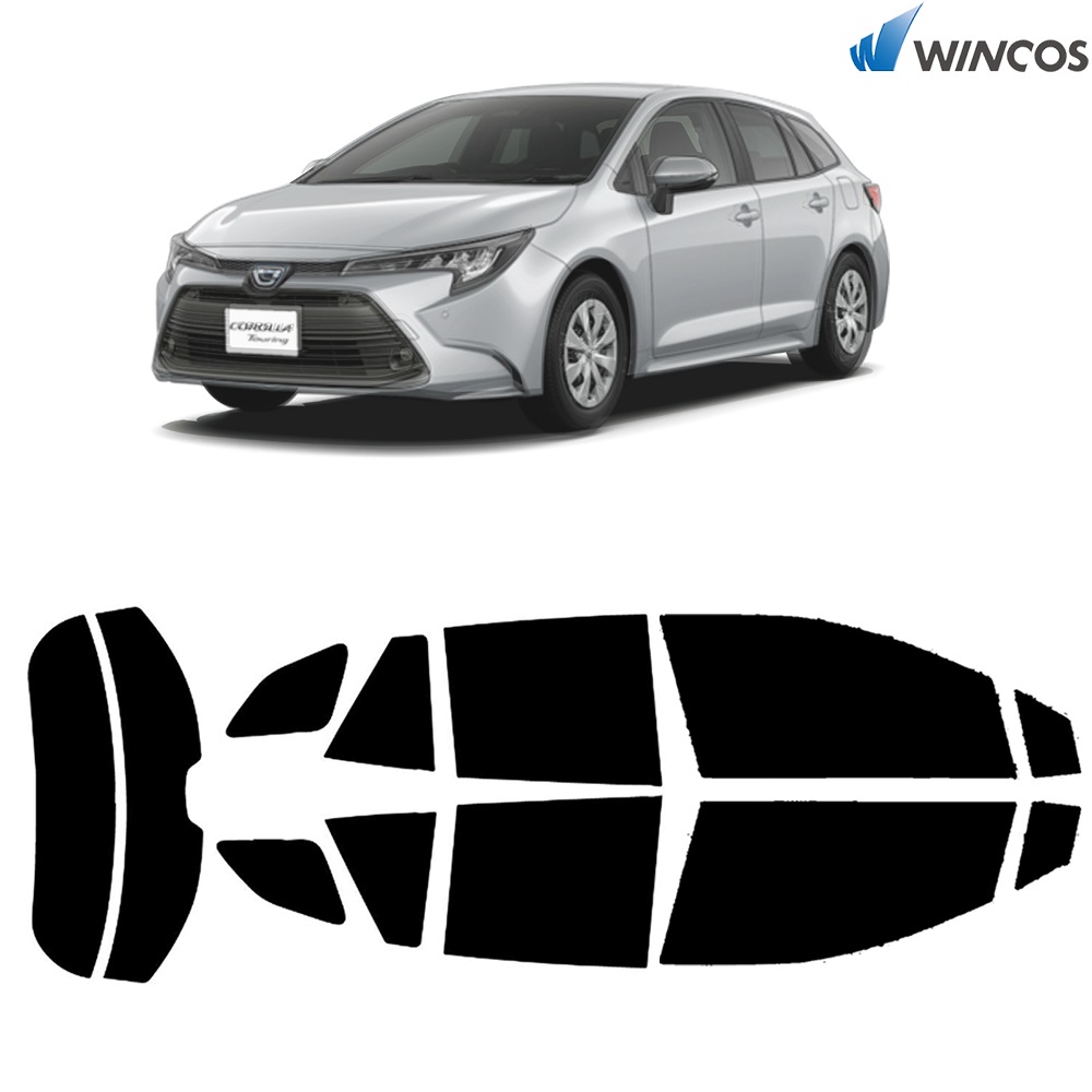 リンテック wincos スタンダードシリーズ  フルセット(リア全面+フロントドア)  トヨタ カローラ ツーリング ワゴン R01.10- 車種別 カット済みカーフィルム 取寄