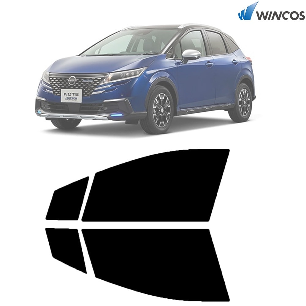 リンテック wincos スタンダードシリーズ  フロントドアガラスのみ  ニッサン ノート R02.12- 車種別 カット済みカーフィルム 取寄