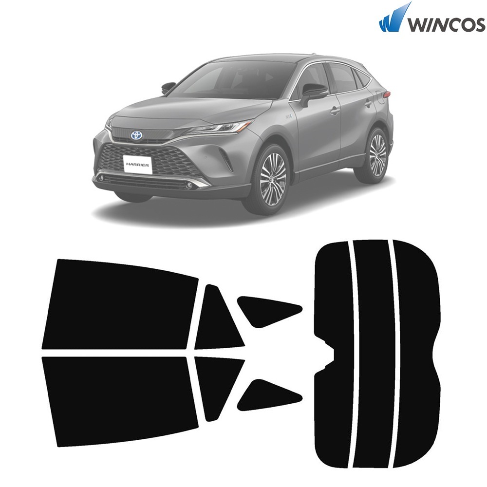 リンテック wincos スタンダードシリーズ  リア全面  トヨタ ハリアー R02.06- 車種別 カット済みカーフィルム 取寄