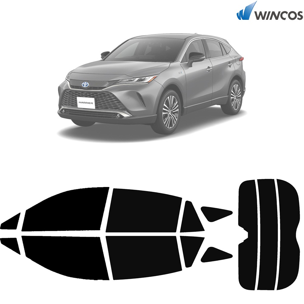 リンテック wincos スタンダードシリーズ  フルセット(リア全面+フロントドア)  トヨタ ハリアー R02.06- 車種別 カット済みカーフィルム 取寄