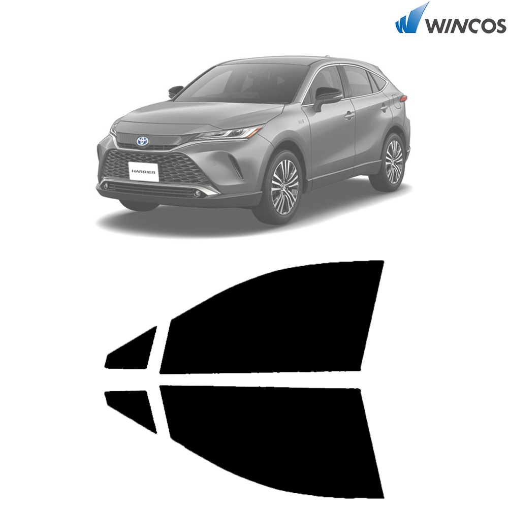 リンテック wincos スタンダードシリーズ  フロントドアガラスのみ  トヨタ ハリアー R02.06- 車種別 カット済みカーフィルム 取寄