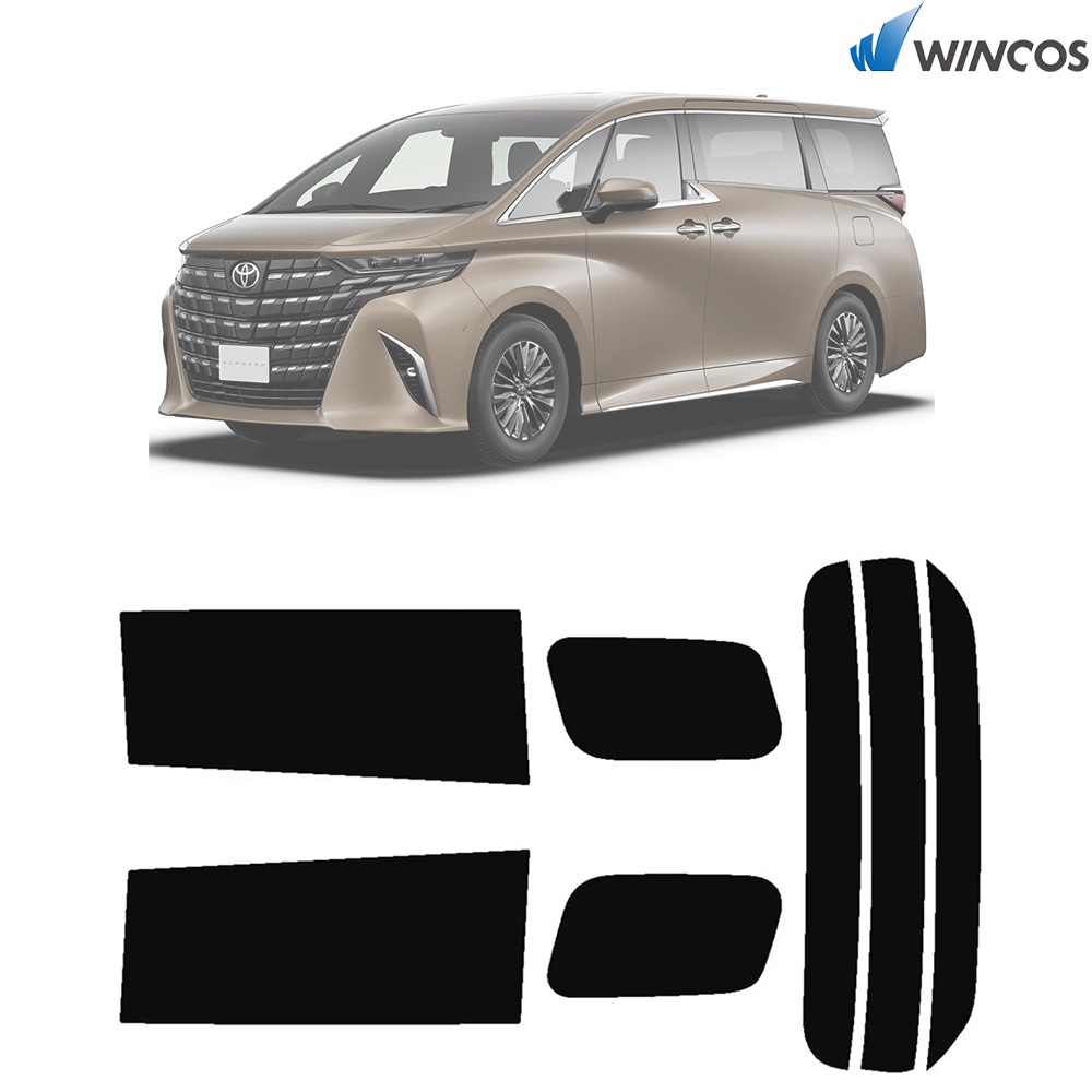 リンテック wincos スタンダードシリーズ  リア全面  トヨタ アルファード R05.06- 車種別 カット済みカーフィルム 取寄