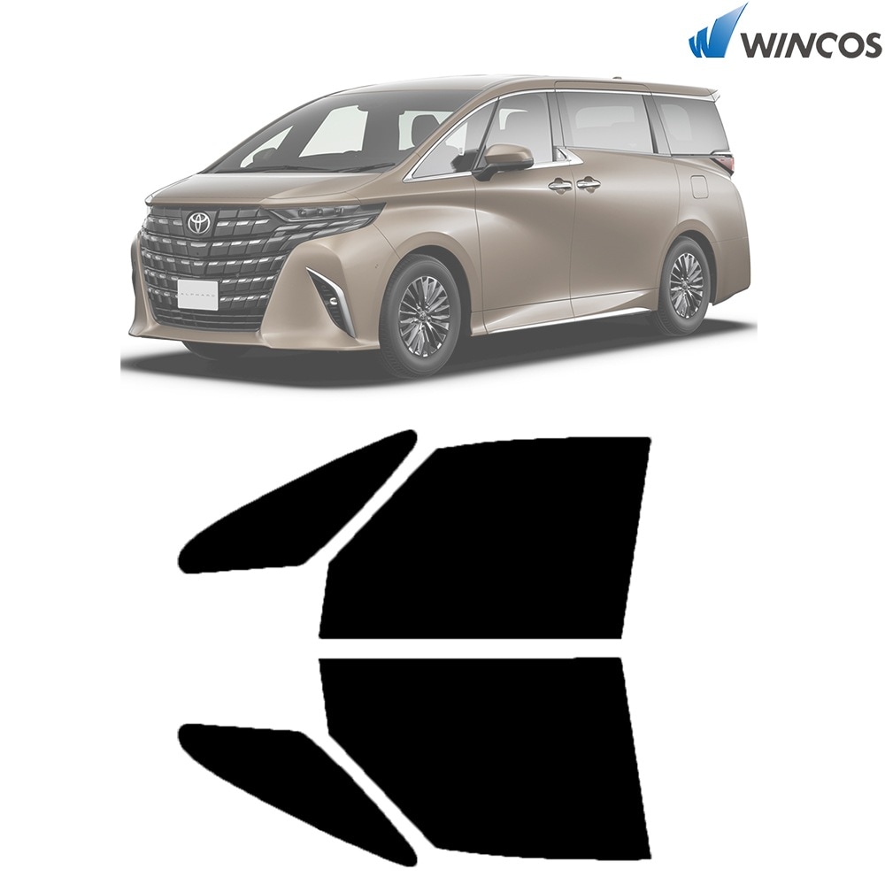 リンテック wincos スタンダードシリーズ  フロントドアガラスのみ  トヨタ アルファード R05.06- 車種別 カット済みカーフィルム 取寄