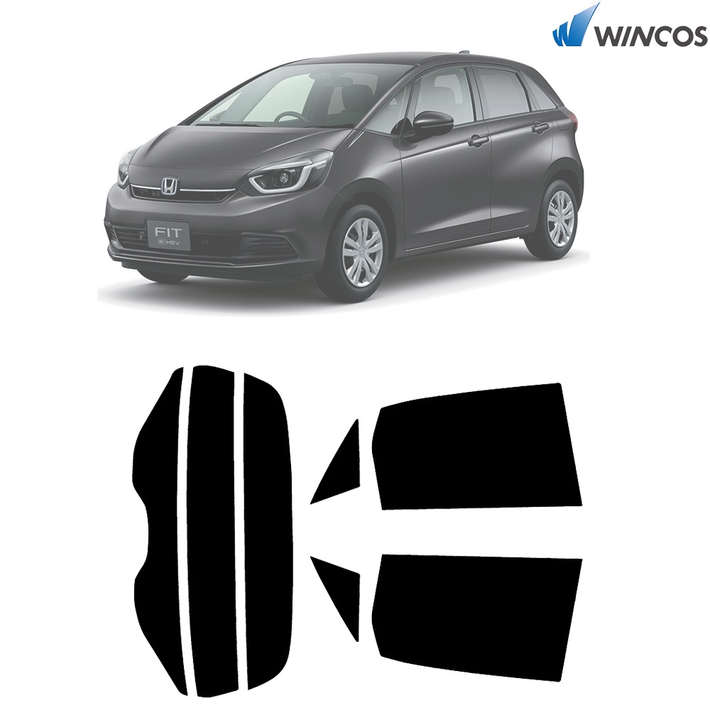 リンテック wincos スタンダードシリーズ  リア全面  ホンダ フィット R02.02- 車種別 カット済みカーフィルム 取寄