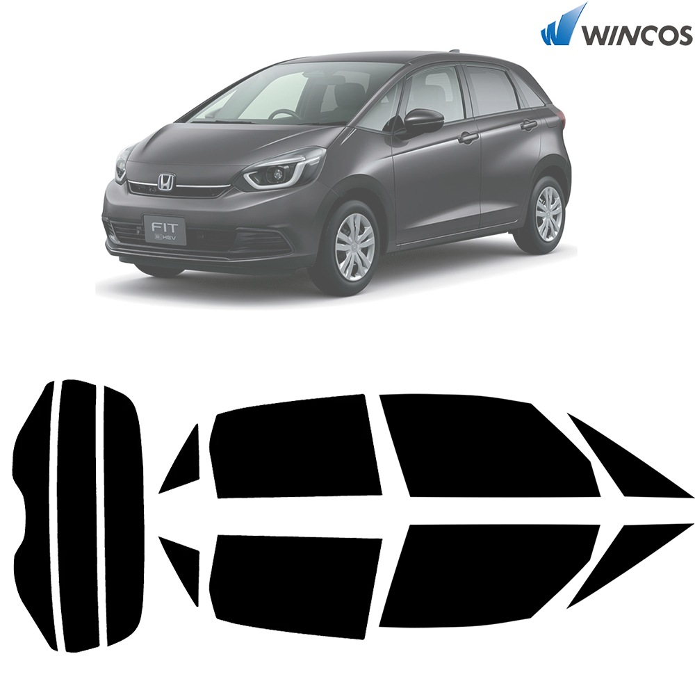 リンテック wincos スタンダードシリーズ  フルセット(リア全面+フロントドア)  ホンダ フィット R02.02- 車種別 カット済みカーフィルム 取寄