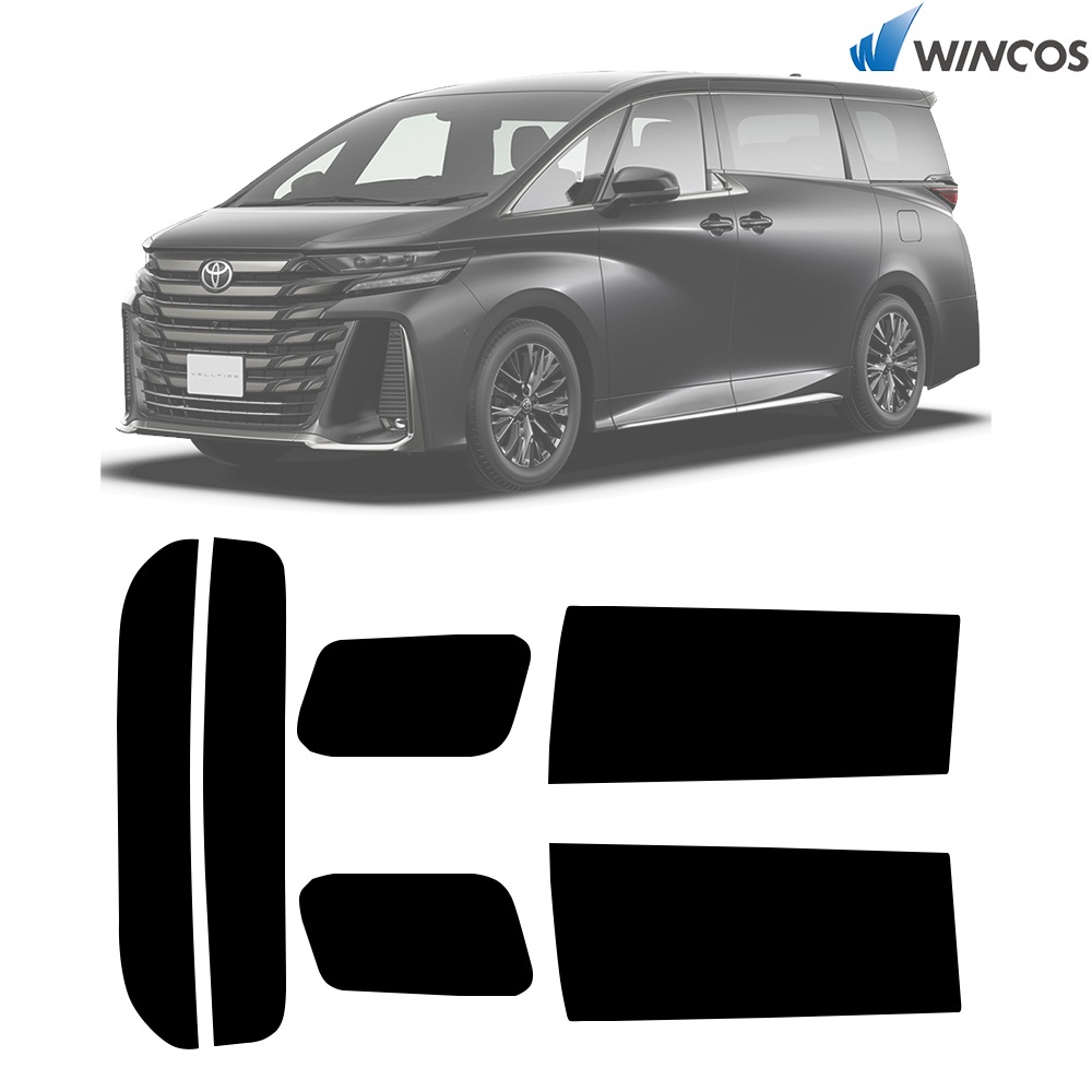 リンテック wincos スタンダードシリーズ  フロントドアガラスのみ トヨタ ヴェルファイア R05.06- 車種別 カット済みカーフィルム 取寄
