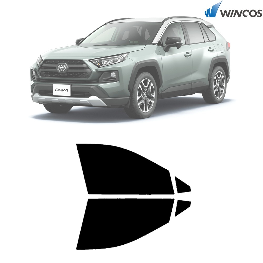 リンテック wincos スタンダードシリーズ  フロントドアガラスのみ トヨタ RAV4/RAV4 ハイブリッド H31.4- 車種別 カット済みカーフィルム 取寄