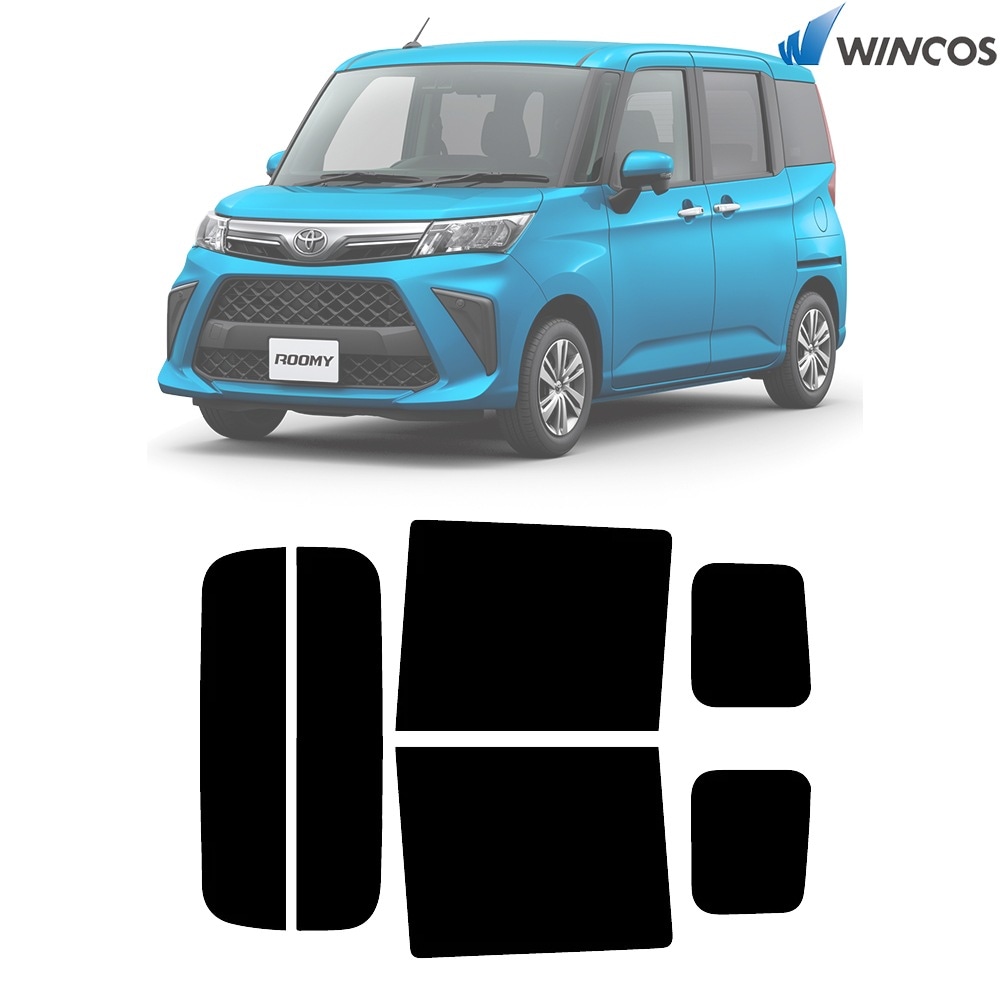 リンテック wincos スタンダードシリーズ  リア全面 トヨタ ルーミー(ROOMY) H28.11- 車種別 カット済みカーフィルム 取寄