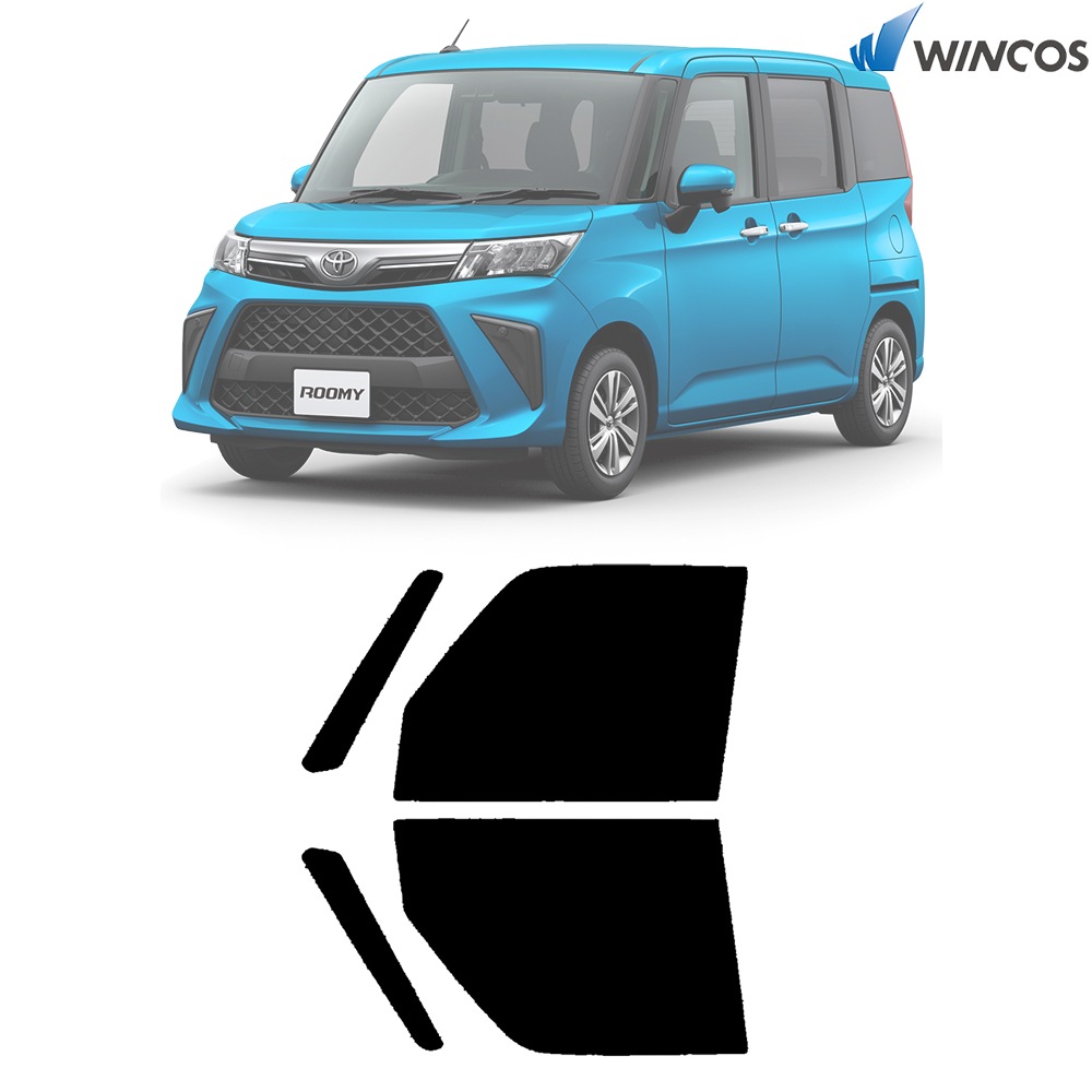 リンテック wincos スタンダードシリーズ  フロントドアガラスのみ トヨタ ルーミー(ROOMY) H28.11- 車種別 カット済みカーフィルム 取寄