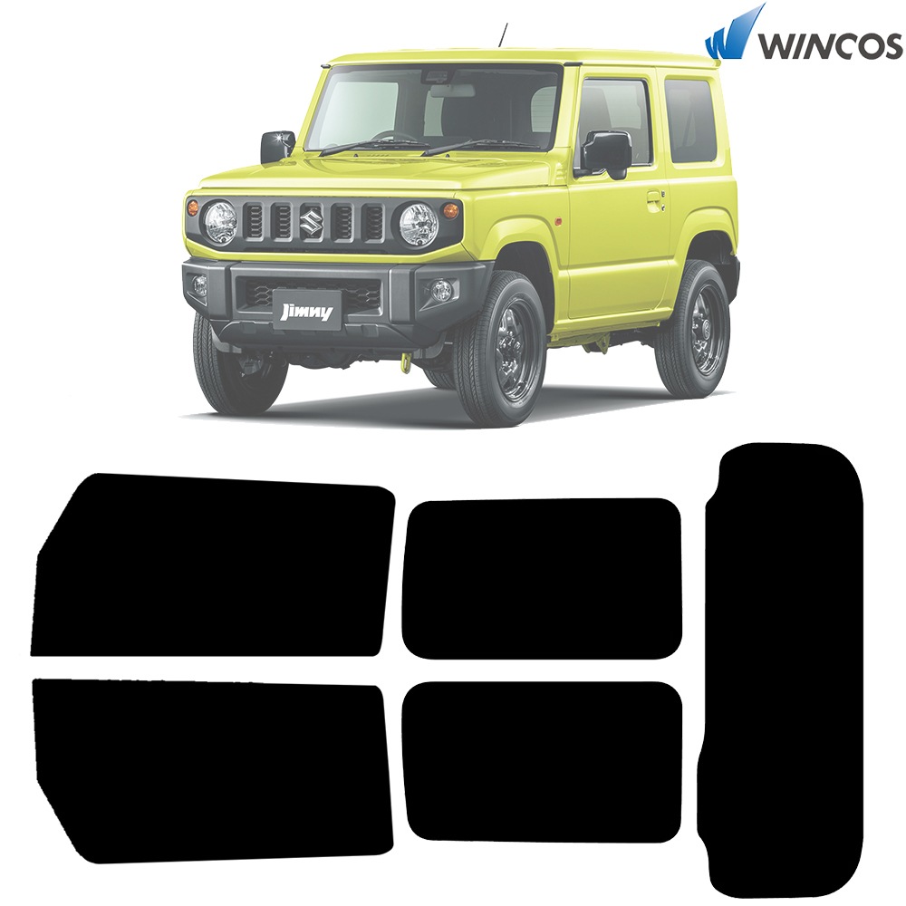 リンテック wincos スタンダードシリーズ  フルセット(リア全面+フロントドア) スズキ ジムニー(JIMNY) H30.7- 車種別 カット済みカーフィルム 取寄