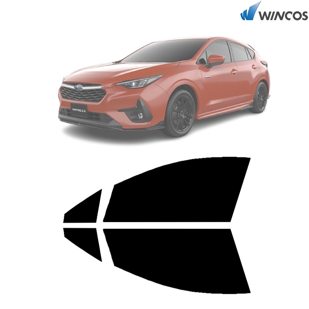 リンテック wincos スタンダードシリーズ  フロントドアガラスのみ スバル インプレッサ(IMPREZA) R05.04- 車種別 カット済みカーフィルム 取寄