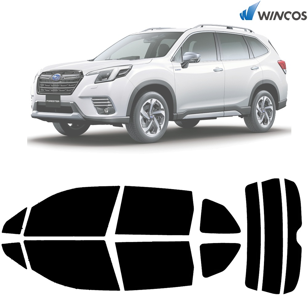 リンテック wincos スタンダードシリーズ  フルセット(リア全面+フロントドア) スバル フォレスター(FORESTER) H30.7- 車種別 カット済みカーフィルム 取寄